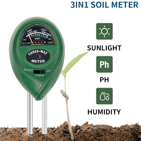 3 in 1 moisture meter|three way soil meter instructions.